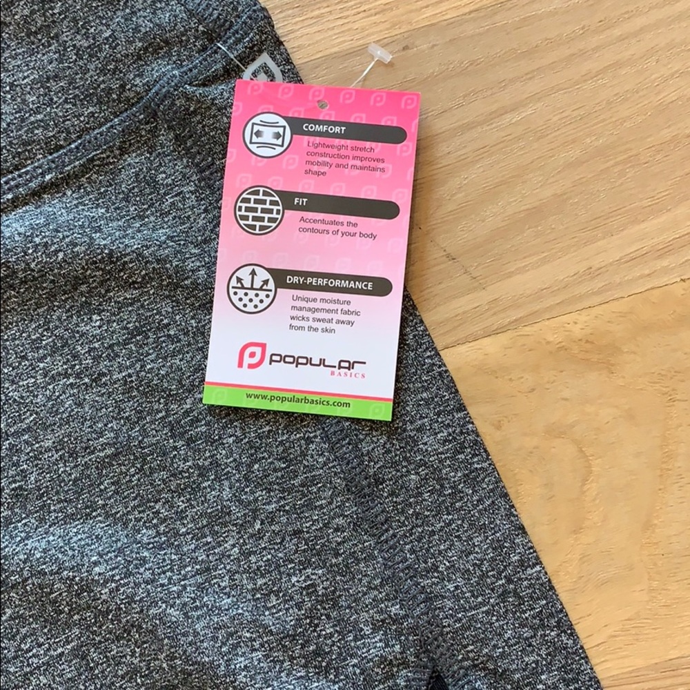 Mesh Insert Leggings - Picture 7 of 7